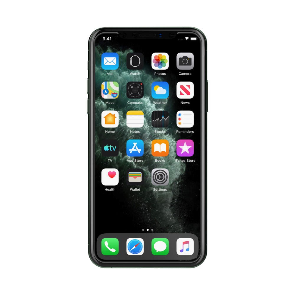 iPhone 11 Pro Max / Xs Max Belkin InvisiGlass UltraCurve Tempered Glass - Case Friendly - Black Frame