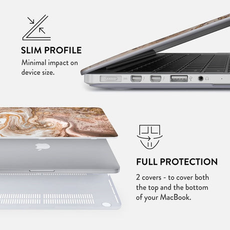 Burga MacBook Pro 16 Fashion Case - Cappuccino