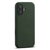 WOOLNUT iPhone 17 Full Grain Leather Case - MagSafe Compatible - Green