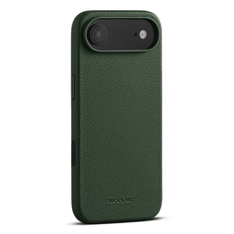 WOOLNUT iPhone Air Full Grain Leather Case - MagSafe Compatible - Green