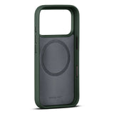 WOOLNUT iPhone 17 Pro Full Grain Leather Case - MagSafe Compatible - Green