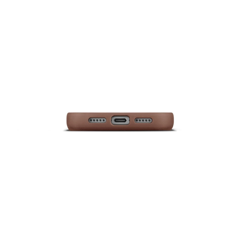 iPhone 18 Pro WOOLNUT Genuine Leather Case - MagSafe Compatible - Brown