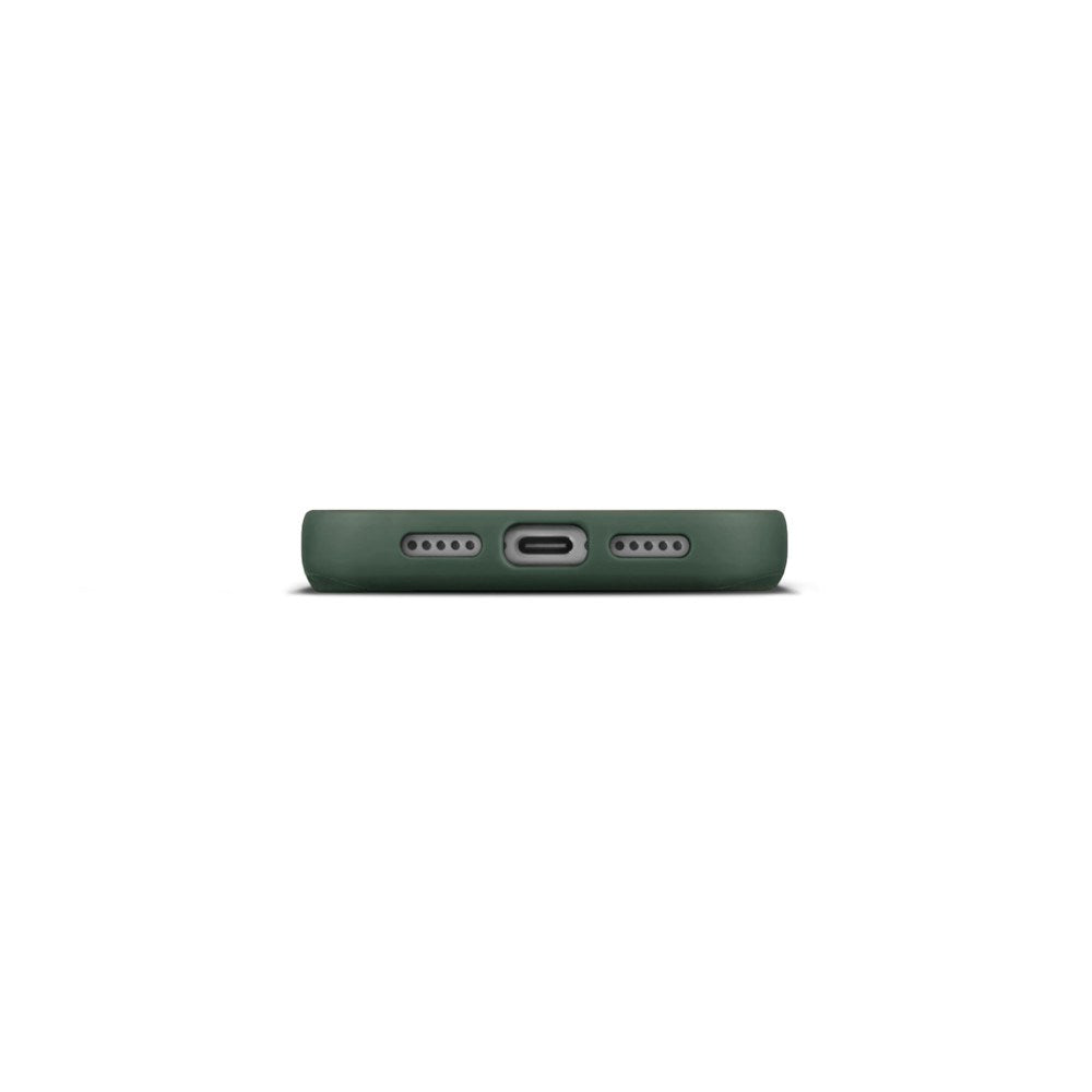 iPhone 18 Pro Max WOOLNUT Genuine Leather Case - MagSafe Compatible - Green