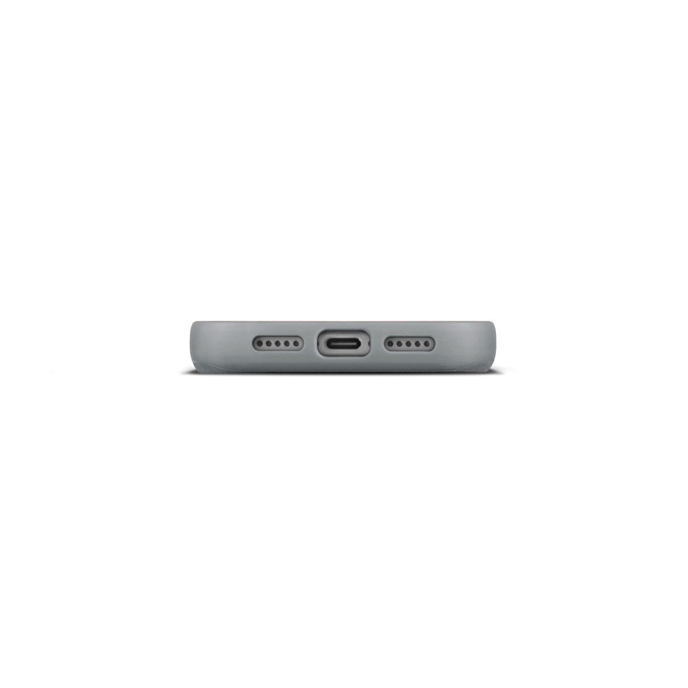 iPhone 18 Pro Max WOOLNUT Genuine Leather Case - MagSafe Compatible - Grey