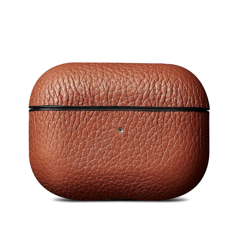 Woolnut AirPods Pro (1. gen.) Genuine Leather Case - Brown