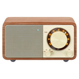 SANGEAN Genuine Mini WR7 Wireless Bluetooth Speaker w. Radio - Light Brown