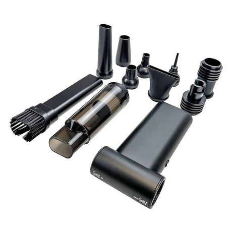 Zmartgear Cordless Mini Blower / Vacuum Cleaner with Accessories - Black